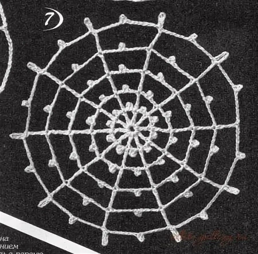 Паутина связанная крючком схема huge website with great patterns. Russian but readable patterns! Ирландские круж
