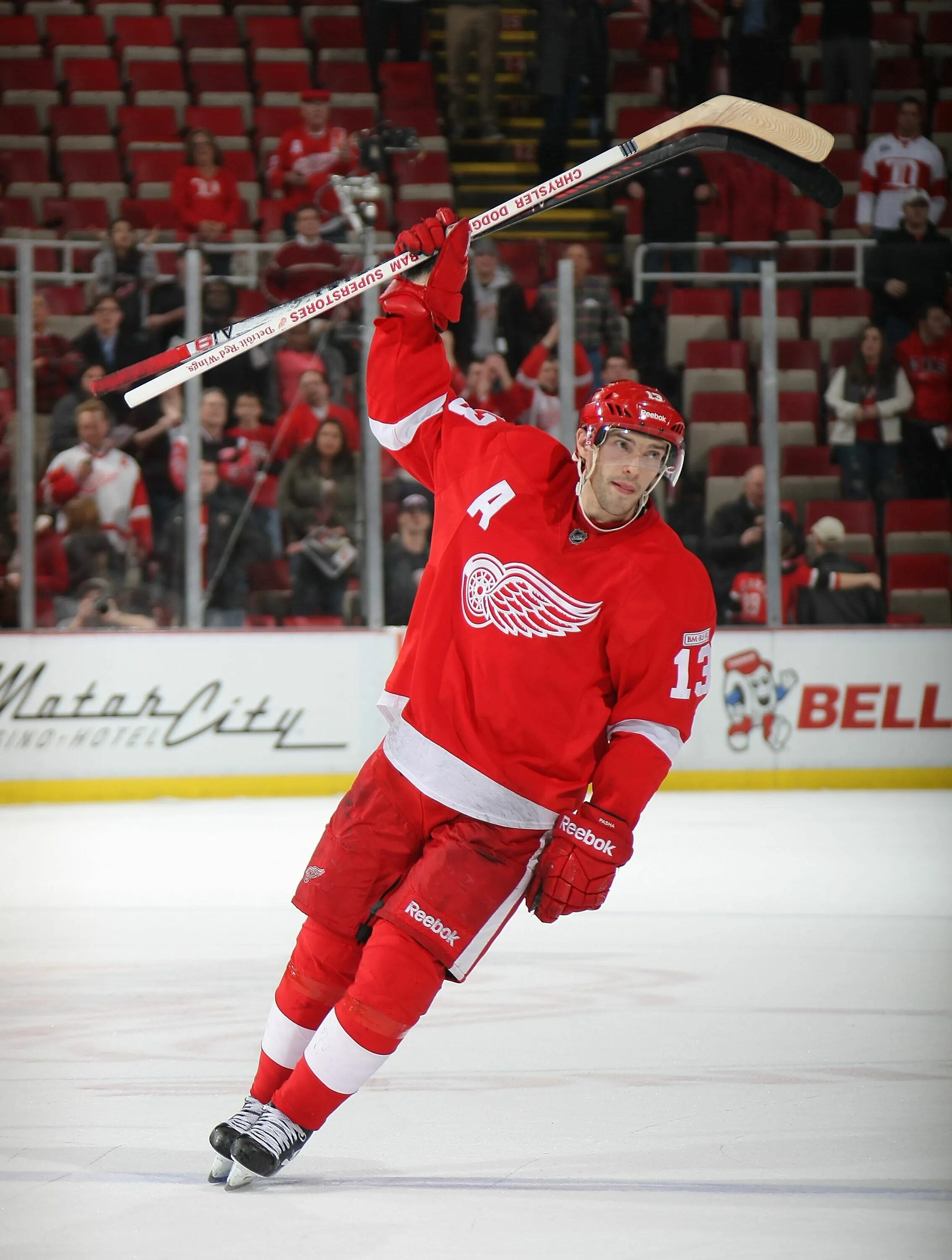 Павел дацюк фото Red wings, Detroit, Reebok