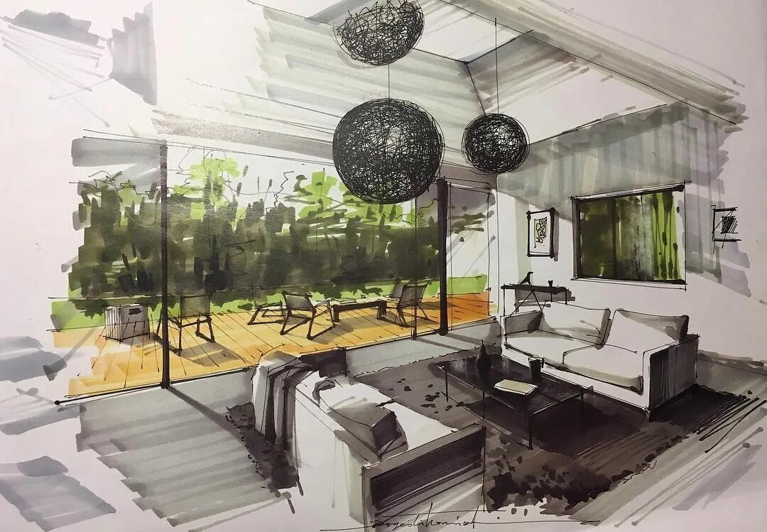 Павел дизайн интерьеров ДЛЯ ДИЗАЙНЕРОВ И АРХИТЕКТОРОВ on Instagram: "Spring outside" in 2023 Interior ar