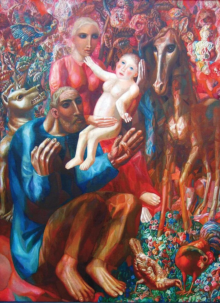 Павел филонов картины фото Шедевры корпуса Бенуа: главные полотна начала XX века АиФ Санкт-Петербург
