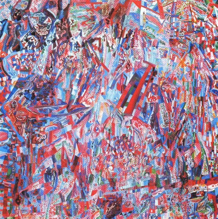 Павел филонов картины фото Русский художник Павел Филонов (1883-1941). Часть 2 Generative art, Painting, Ab
