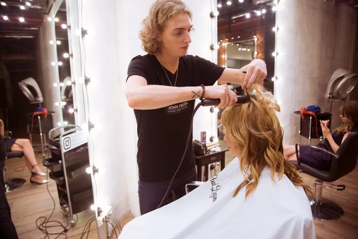 Павел лагунов стилист фото Moscow blogger by Marina Loyko : John Frieda & Paul Lagunov