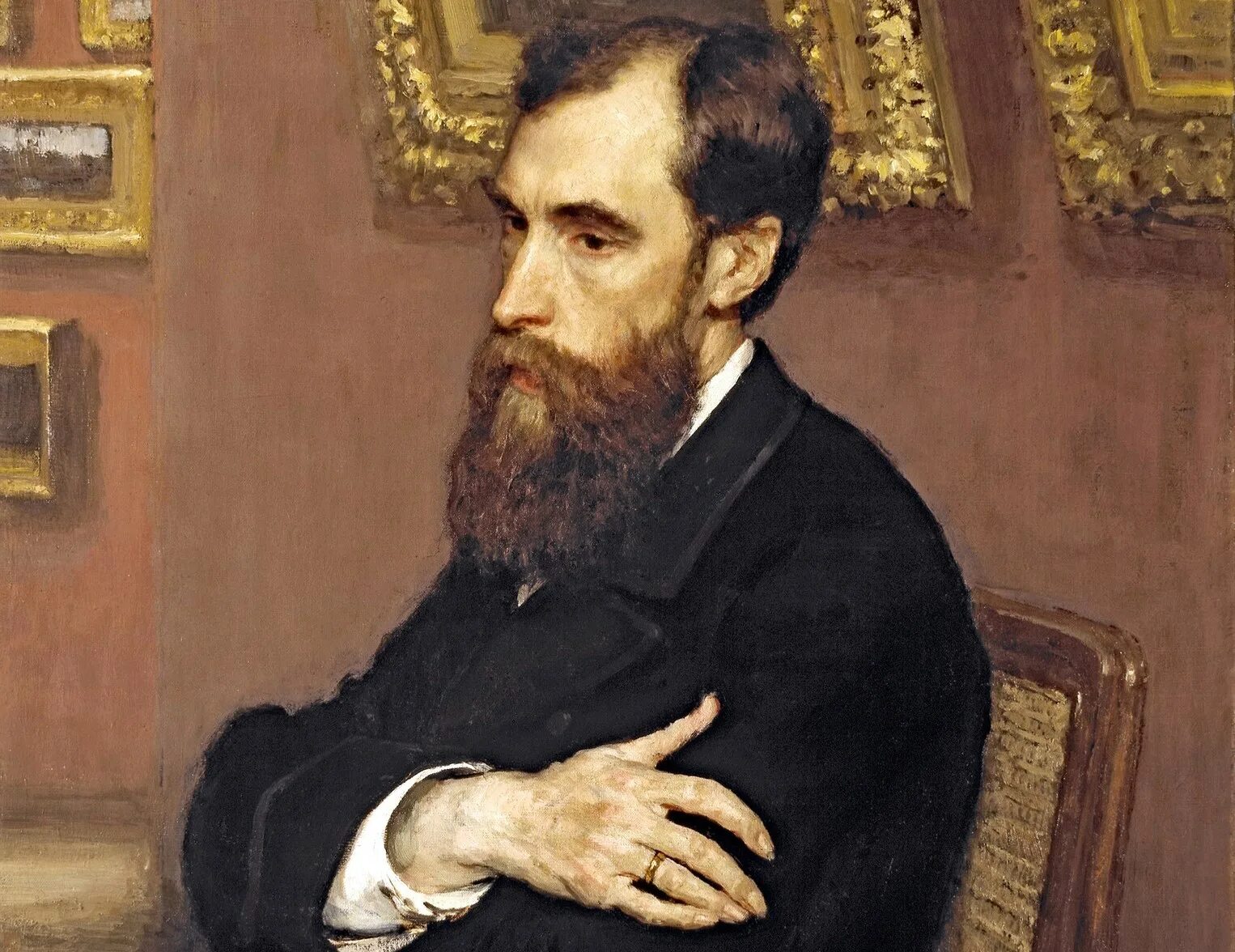 Павел михайлович третьяков фото распечатать Образ эпохи". Коллекция П.М. Третьякова