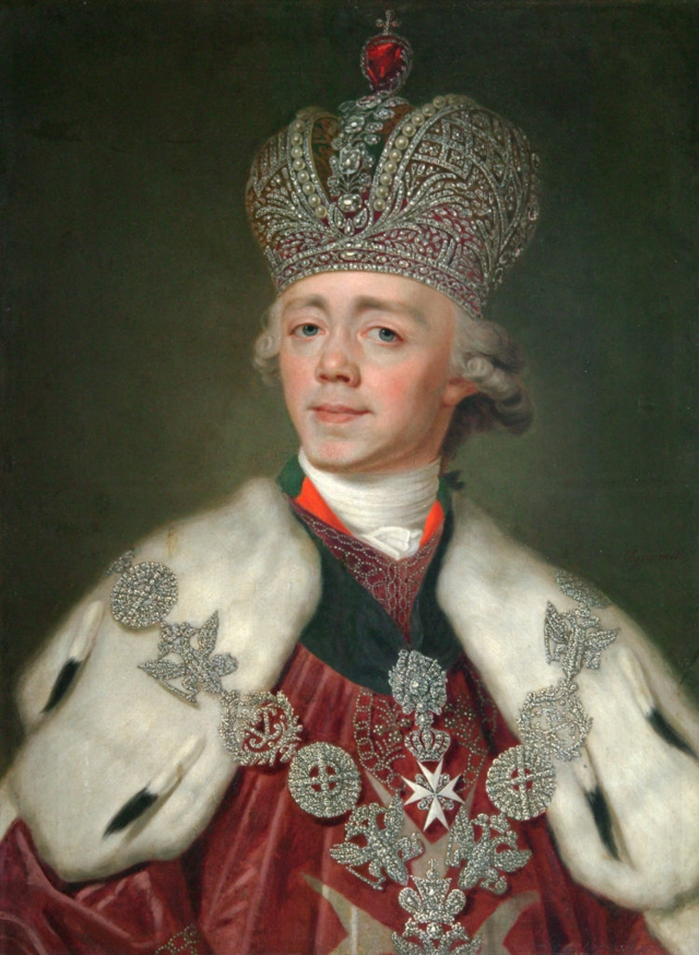 Павел первый фото Файл:Emperor Paul I of Russia.png - Википедия
