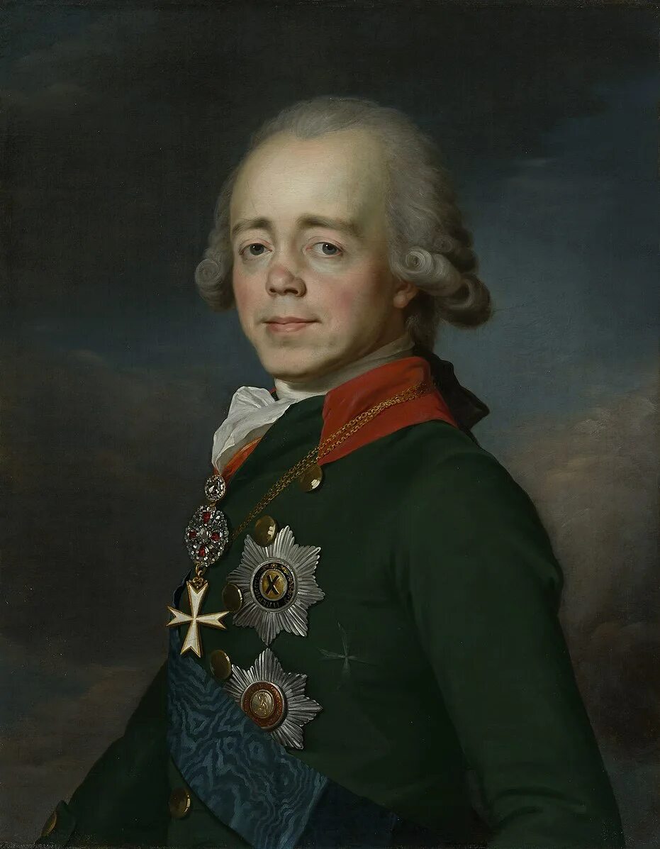 Павел первый фото File:After Jean Louis Voille (1744-1804) - Paul I, Emperor of Russia (1754-1801)