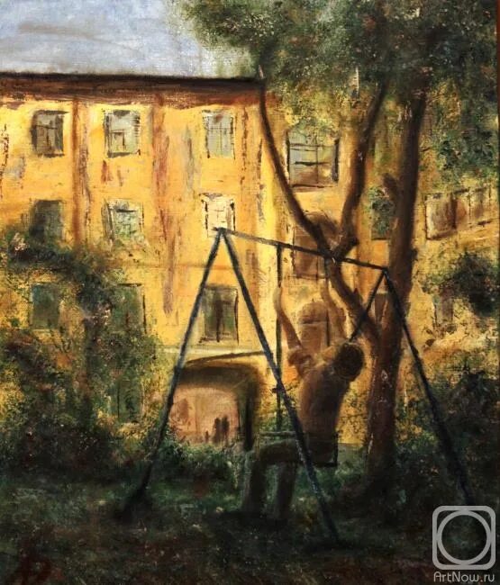 Павел шевелев картины фото Painting "Farewell to childhood" - buy on ArtNow.ru