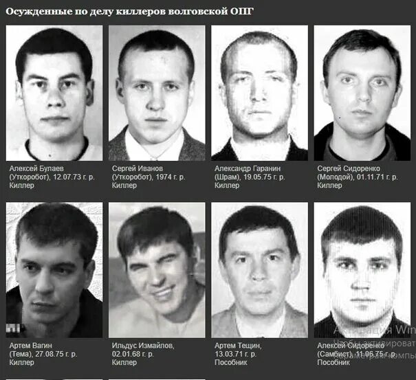Павел зеленин опг фото Банды из Тольятти. "Волговская" преступная группировка. Сергей Ержа Дзен