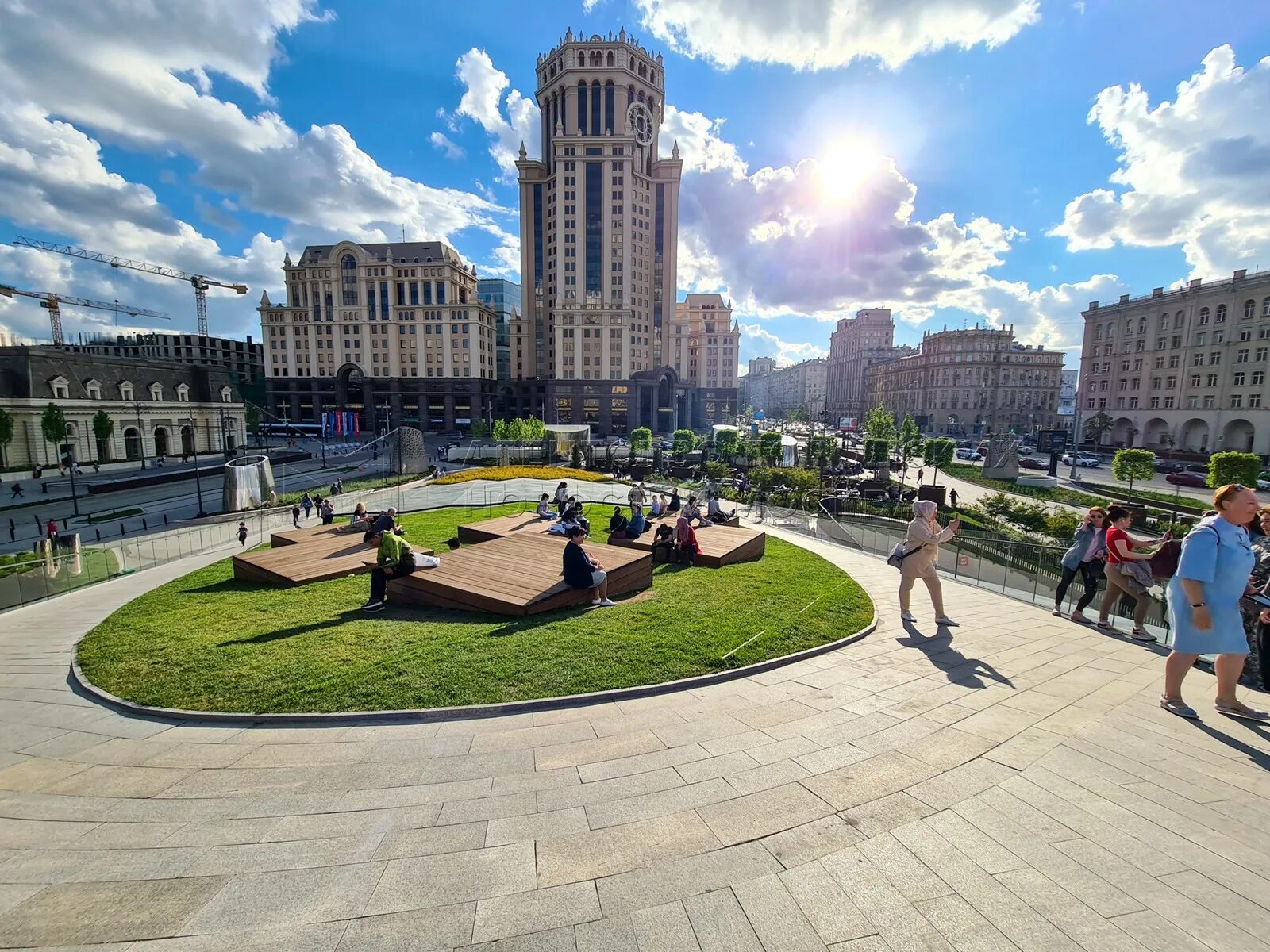 Павелецкая площадь москва фото Агентство городских новостей "Москва" - Фотобанк