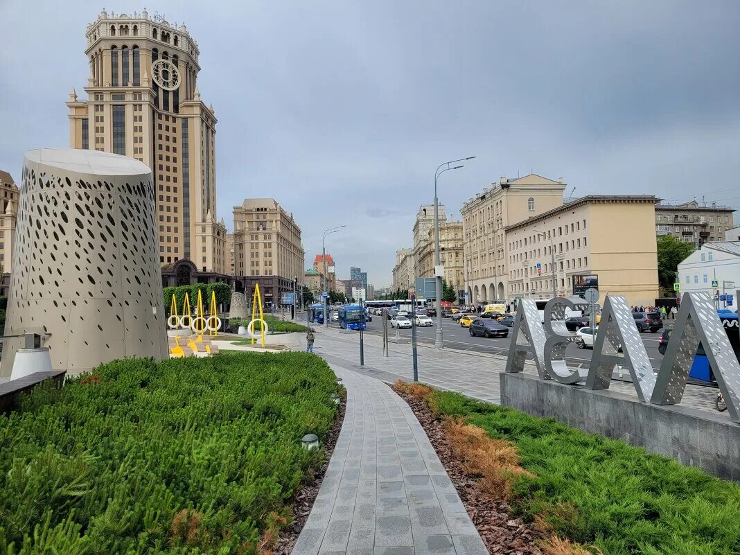 Павелецкая площадь москва фото Садовое кольцо у Павелецкого вокзала :: Татьяна Машошина - Социальная сеть ФотоК