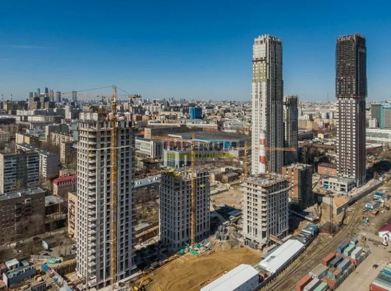 Павелецкая сити фото Купить квартиру в ЖК Павелецкая Сити - 82.3 м2 предчистовая отделка в Москве