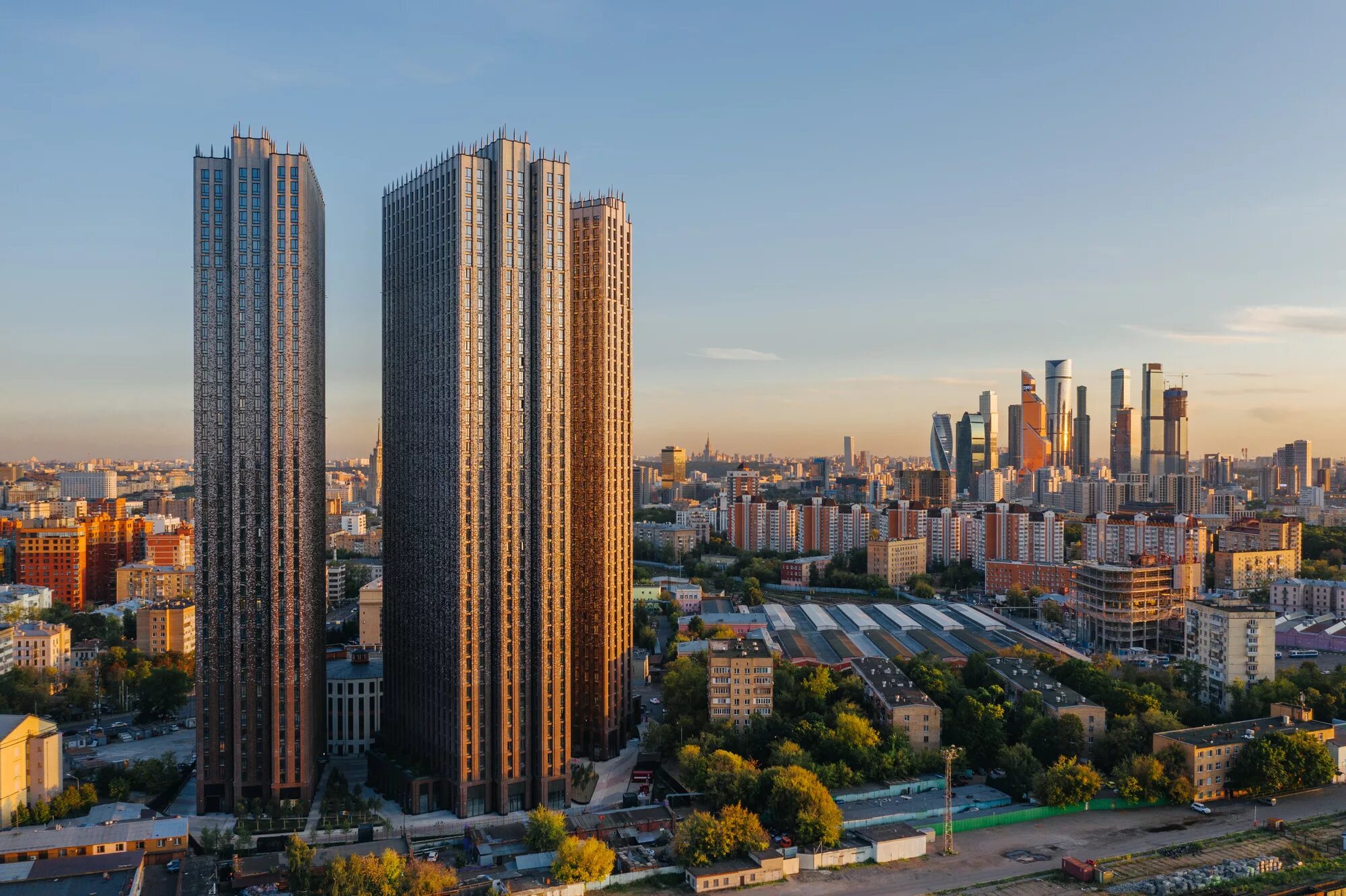 Павелецкая сити фото Gallery of Presnya City Residential Complex / Sergei Tchoban + SPEECH - 4