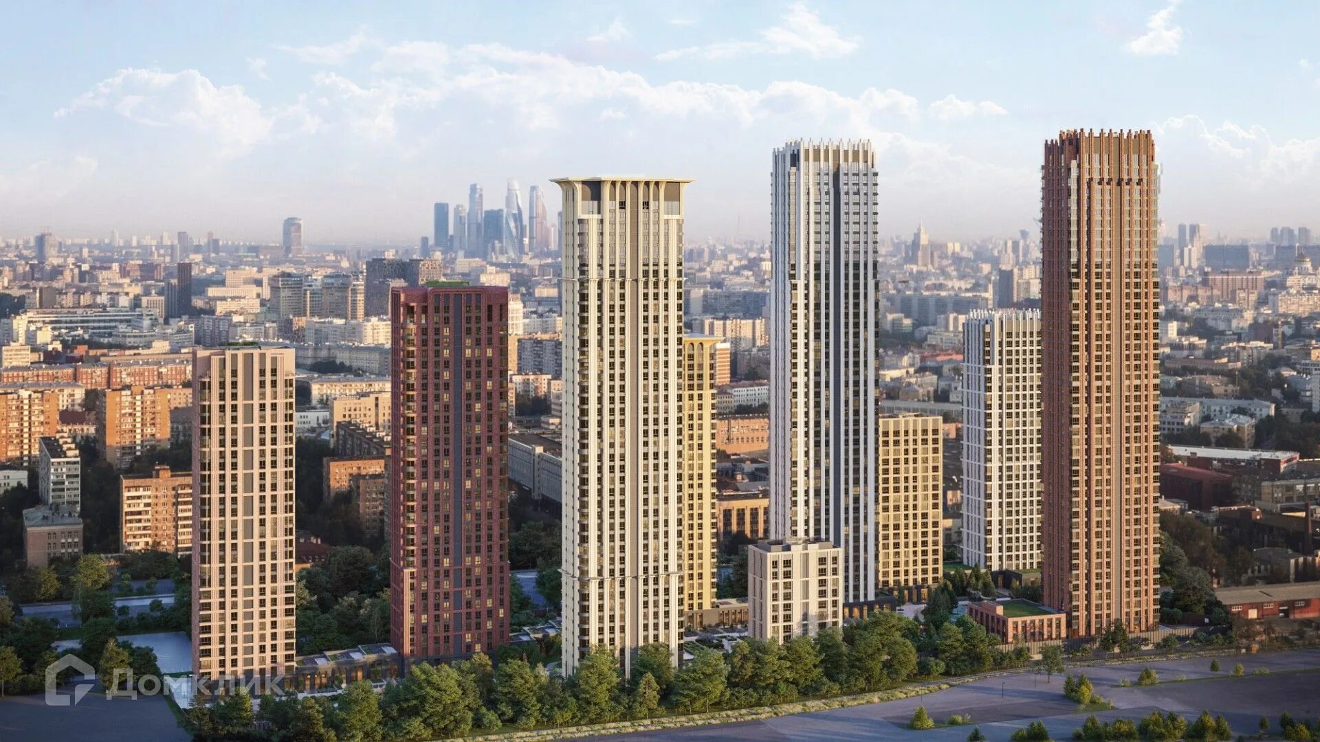 Павелецкая сити фото Купить 3-комнатную квартиру, 65.8 м² по адресу Москва, Дубнинская улица, 59, 25 