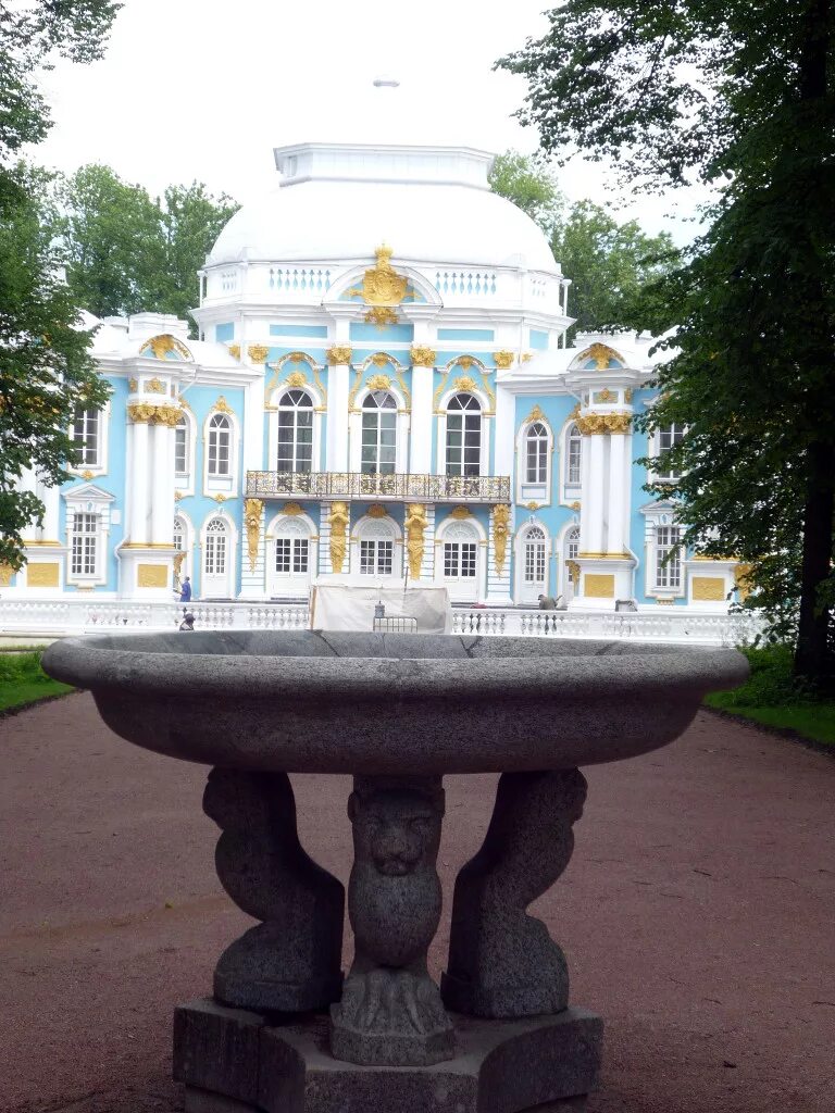 Павильон эрмитаж екатерининский парк пушкин лита фото Екатерининский дворец и парк. Царское село. Фото.