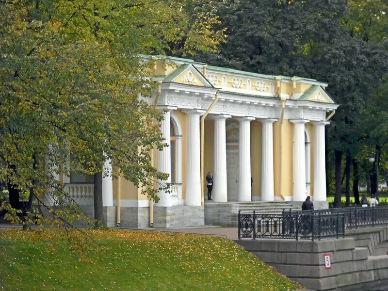 Павильон росси садовая ул 20ах фото Павильон Росси в Михайловском саду - Пристанище Бродяги - LiveJournal
