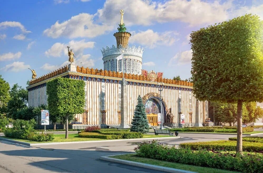 Павильон россия фото ВДНХ в Москве. Павильоны-выставки-расписание-цены