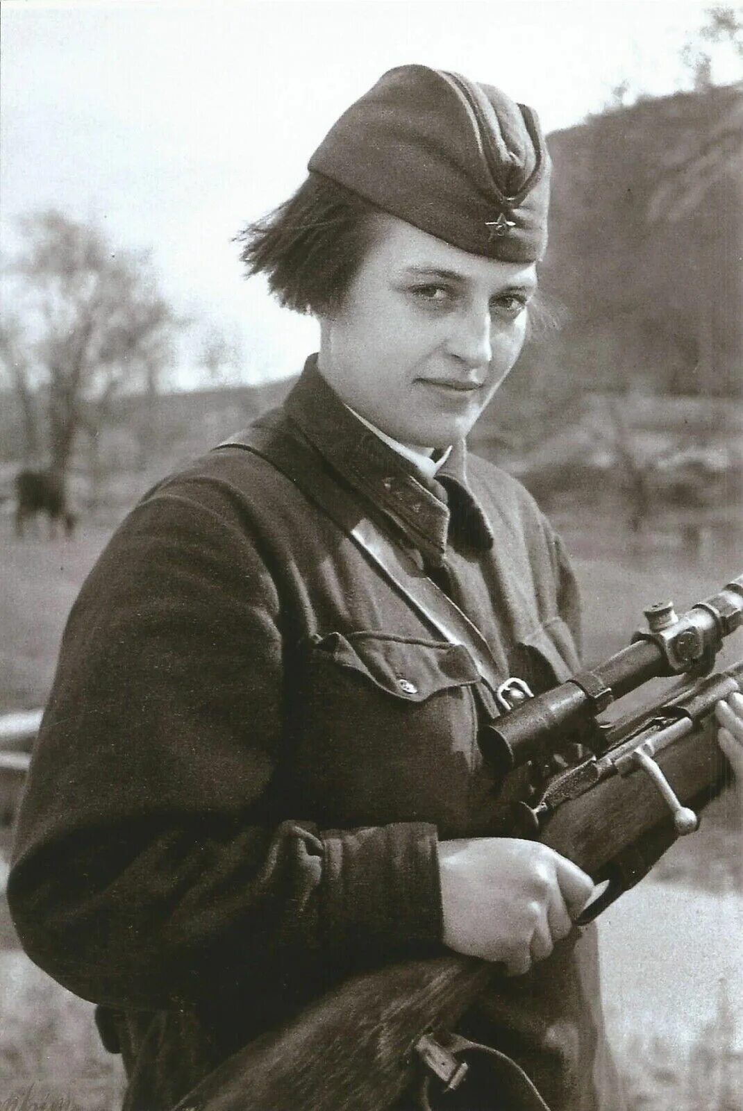 Павличенко нателла сергеевна ставрополь фото Немецкая фотография Второй мировой войны --- русский снайпер eBay
