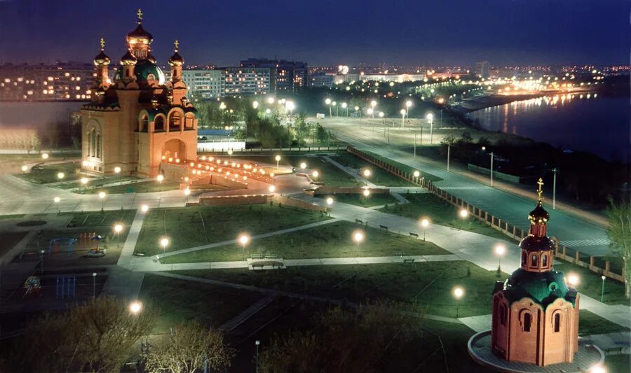 Павлодар фото города Приход Благовещенского кафедрального собора города Павлодар Павлодарская епархия