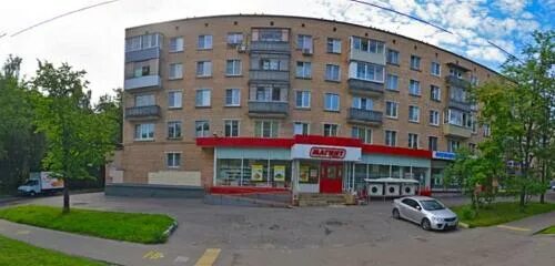 Павлова 10 фото Панорама: Магнит, супермаркет, ул. Академика Павлова, 10, Москва, Россия - Яндек