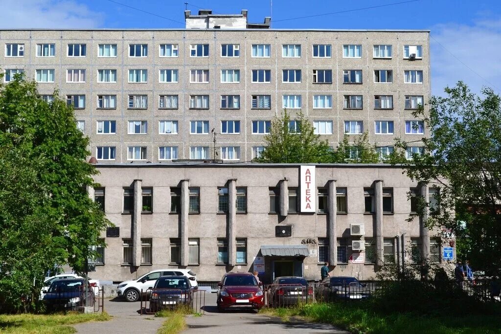 Павлова 1а мурманск фото Murmansk Regional Clinical Hospital named after P.A. Bayandin, hospital, Murmans