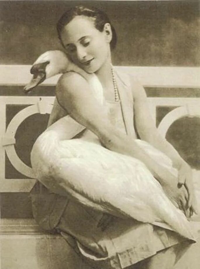 Павлова балерина фото Anna Pavlova and a swan Anna pavlova, Pavlova, Russian ballet