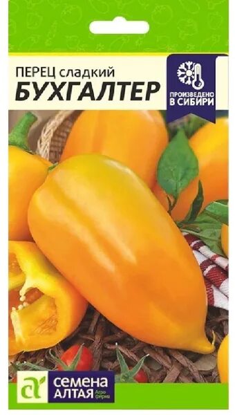 Перец бухгалтер описание сорта фото отзывы Перец сладкий Семена Алтая перец_желтый - купить по выгодным ценам в интернет-ма