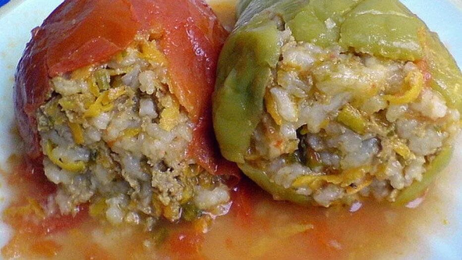 Перец фаршированный мясом и рисом фото Перец фаршированный мясом и рисом рецепт в мультиварке фото - Coffeebull.ru
