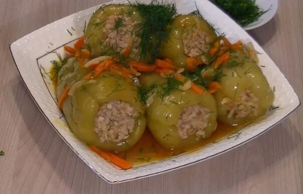 Перец фаршированный мясом и рисом фото ФАРШИРОВАННЫЕ ПЕРЦЫ в скороварке мультиварке ARC Как приготовить вкусные перцы ф