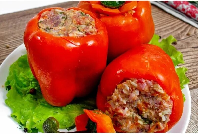 Перец фаршированный мясом и рисом фото Акция!!! Перец фаршированный по цене 239 рублей!!! #перецфаршированый# акция# пе