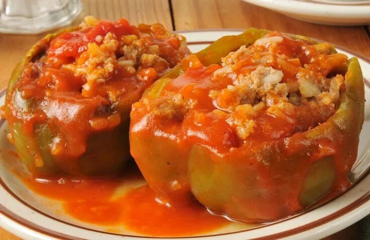 Перец фаршированный мясом и рисом фото Stuffed Peppers Recipe Recipe Stuffed peppers, Italian stuffed peppers, Peppers 