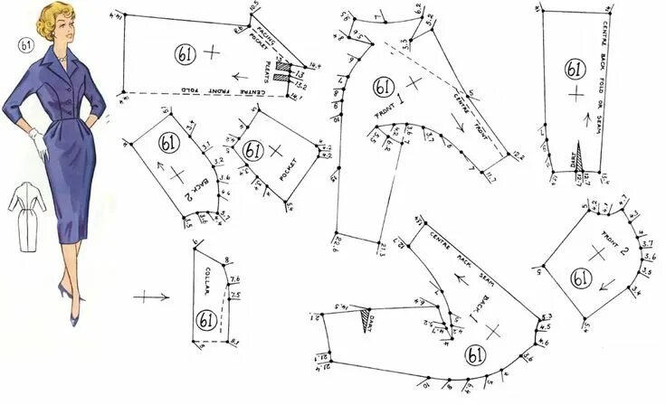 Переулок швейный выкройки бесплатно Albums archivés Vintage sewing patterns free, Easy sewing patterns, Vintage patt