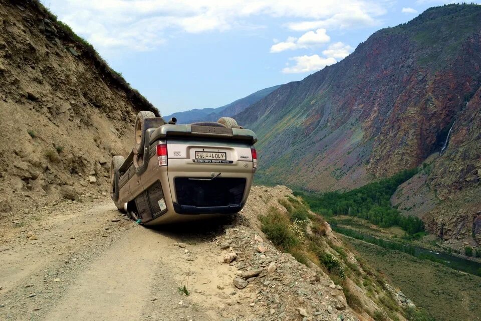 Перевал кату ярык горный алтай фото Перевал Кату-Ярык на Королле. - Toyota Corolla (100), 2 л, 2000 года путешествие