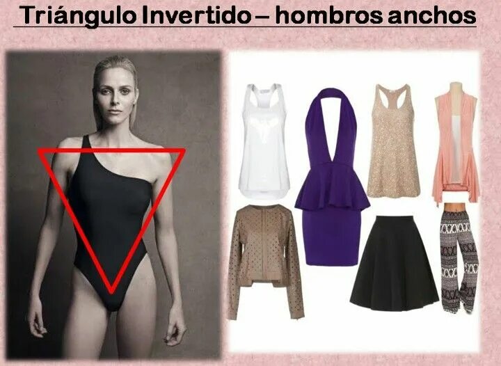 Перевернутый треугольник одежда фото Pin en Inverted Beauty : Styles That Flatter The Inverted Triangle Moda triángul