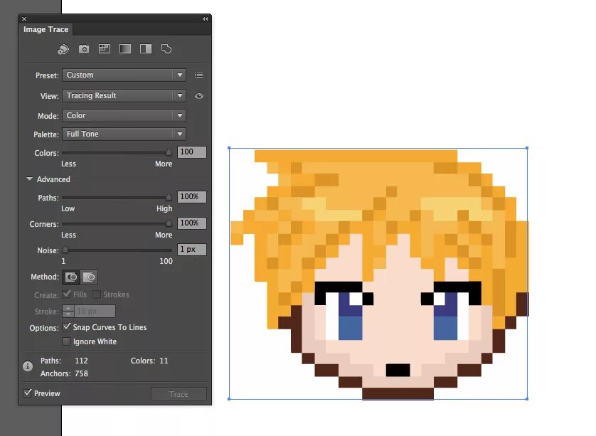 Перевести фото в пиксель арт software recommendation - How to transform a pixel image in vector logo in Inksc