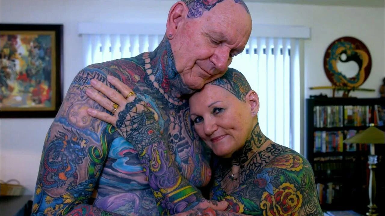 Перевести фото в тату онлайн 73 years old becomes the most tattooed women in the world Story Cover - YouTube