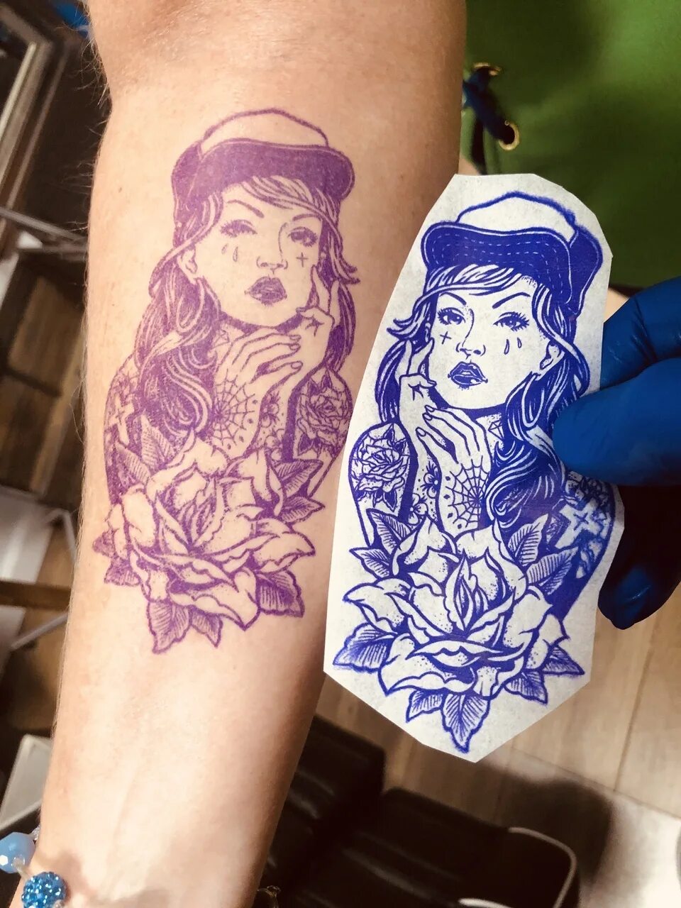 Перевести фото в тату онлайн TATTOO MONSTER Купить трансферный принтер для тату, световой планшет для перевод