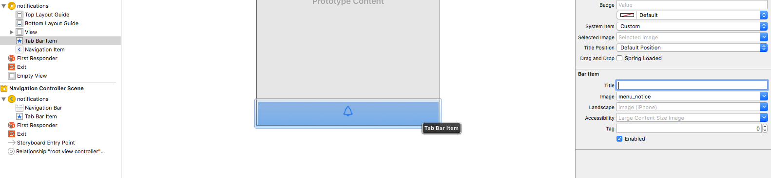 Перевести инструкцию по фото онлайн ios - Remove tab bar item text, show only image - Stack Overflow
