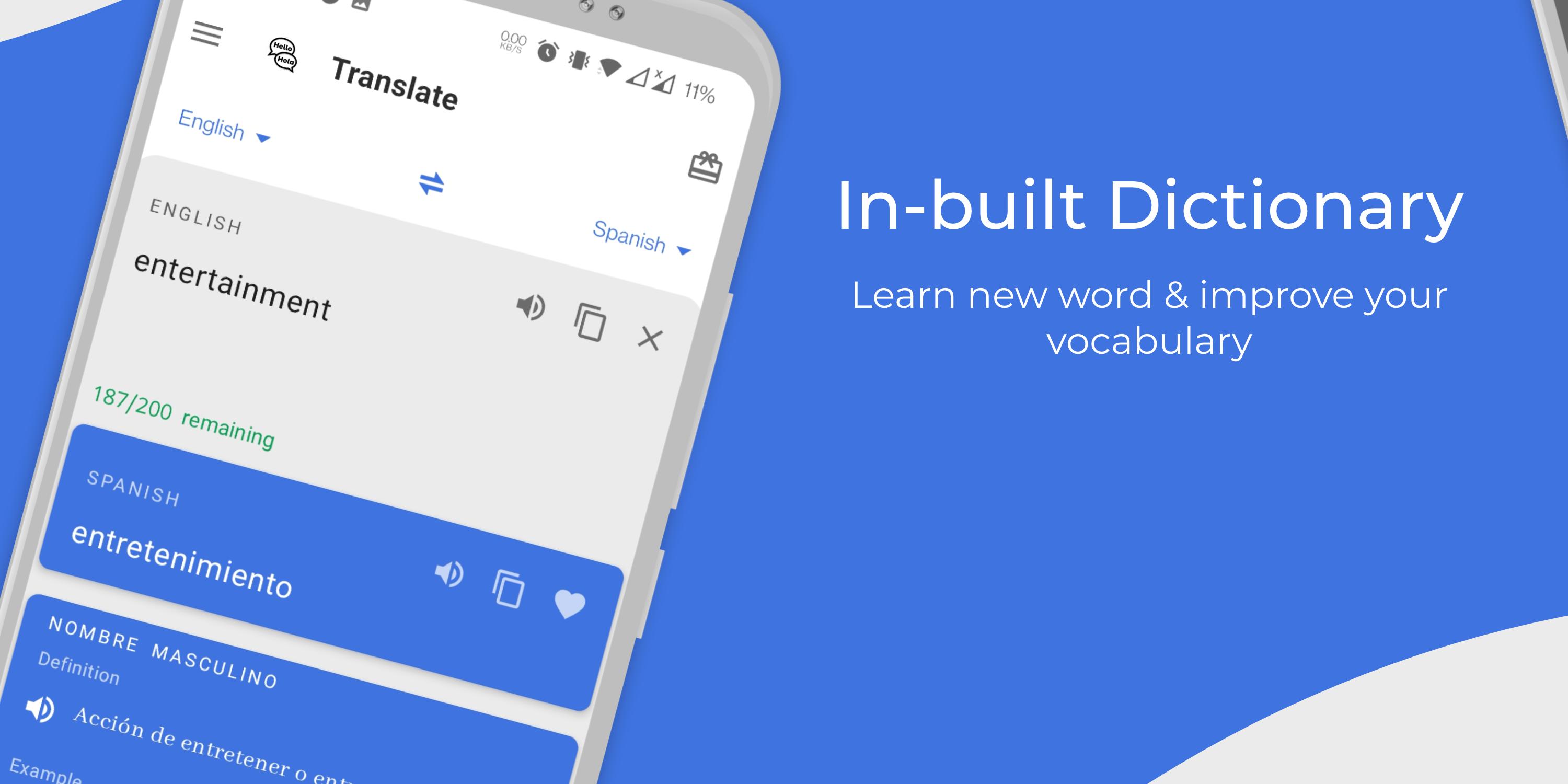 Переводчик офлайн для андроид без подключения Spanish Translator - Offline APK for Android Download