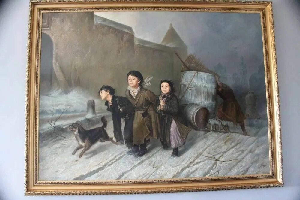 Перов тройка картина фото Иллюстрированная выставка "Сказка на холсте" (к 190 летию русского живописца В. 