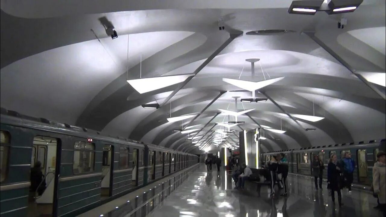 Перово москва калининская линия метро перово фото Калининская линия. Новогиреево - Новокосино - YouTube