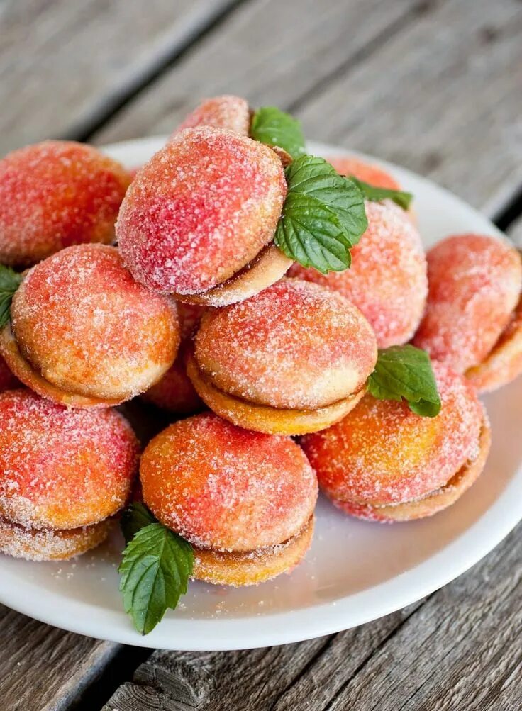 Персики из теста фото Pin by Sara Elizabeth Lawson on Foods went to eat Peach cookies, Peach recipe, P
