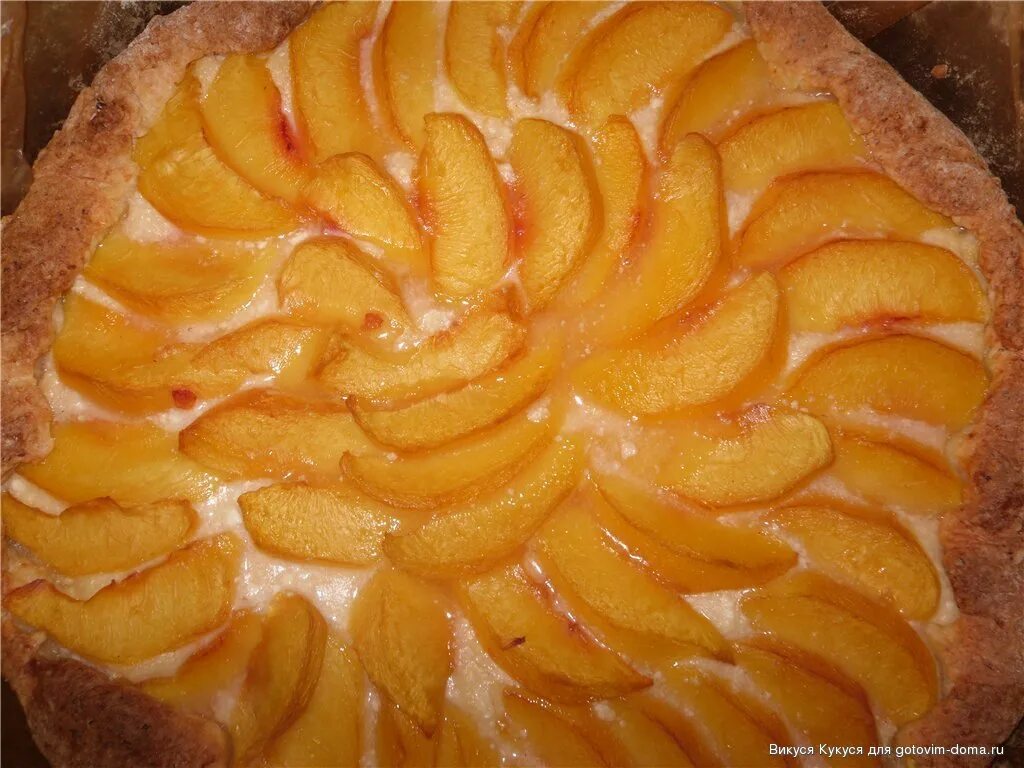 Персиковый пирог фото Творожный пирог с персиками * Пироги, пирожки, булочки, пончики Страница 2