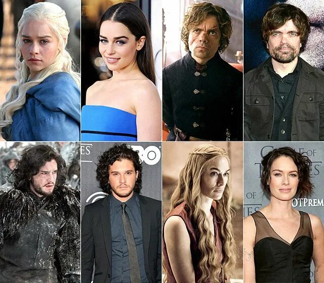 Персонажи игры престолов список с фото Game of Thrones' Cast: What They Look Like Off Screen Game of thrones cast, Game