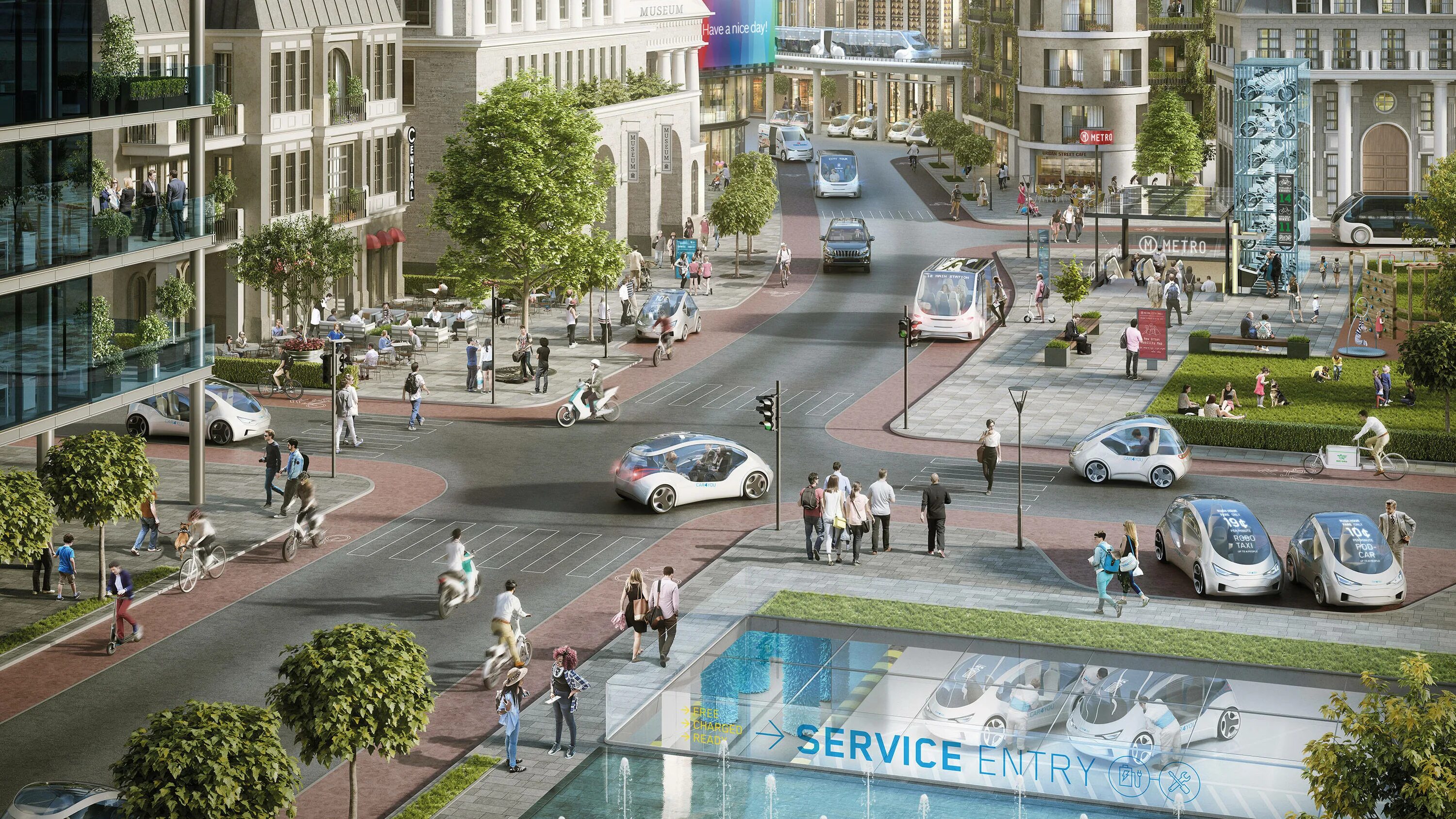 Перспектива будущего ул ленина 67 фото The future of urban mobility Bosch Global