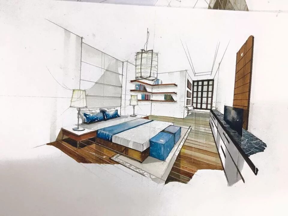 Перспектива дизайн интерьера ป ก พ น โ ด ย Ump AU ใ น Architecture ส ถ า ป ต ย ก ร ร ม ภ า ย ใ น, อ