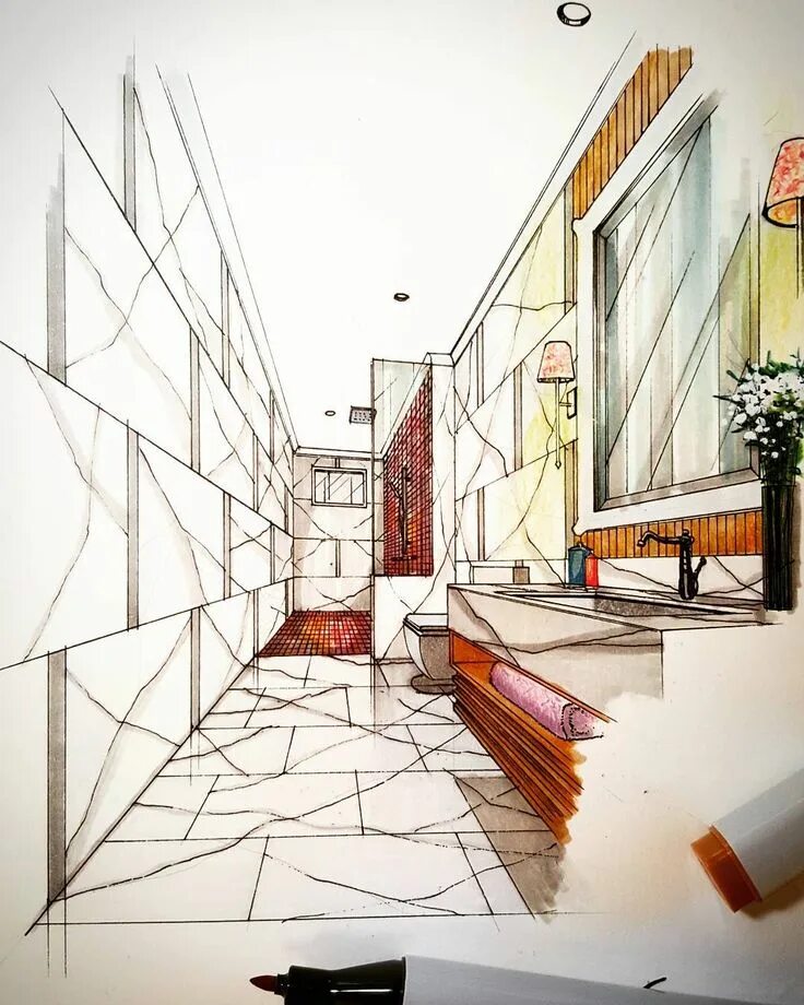 Перспектива дизайн интерьера Смотрите это фото от @tamaov66 на Instagram * Отметки "Нравится": 1,434 Interior
