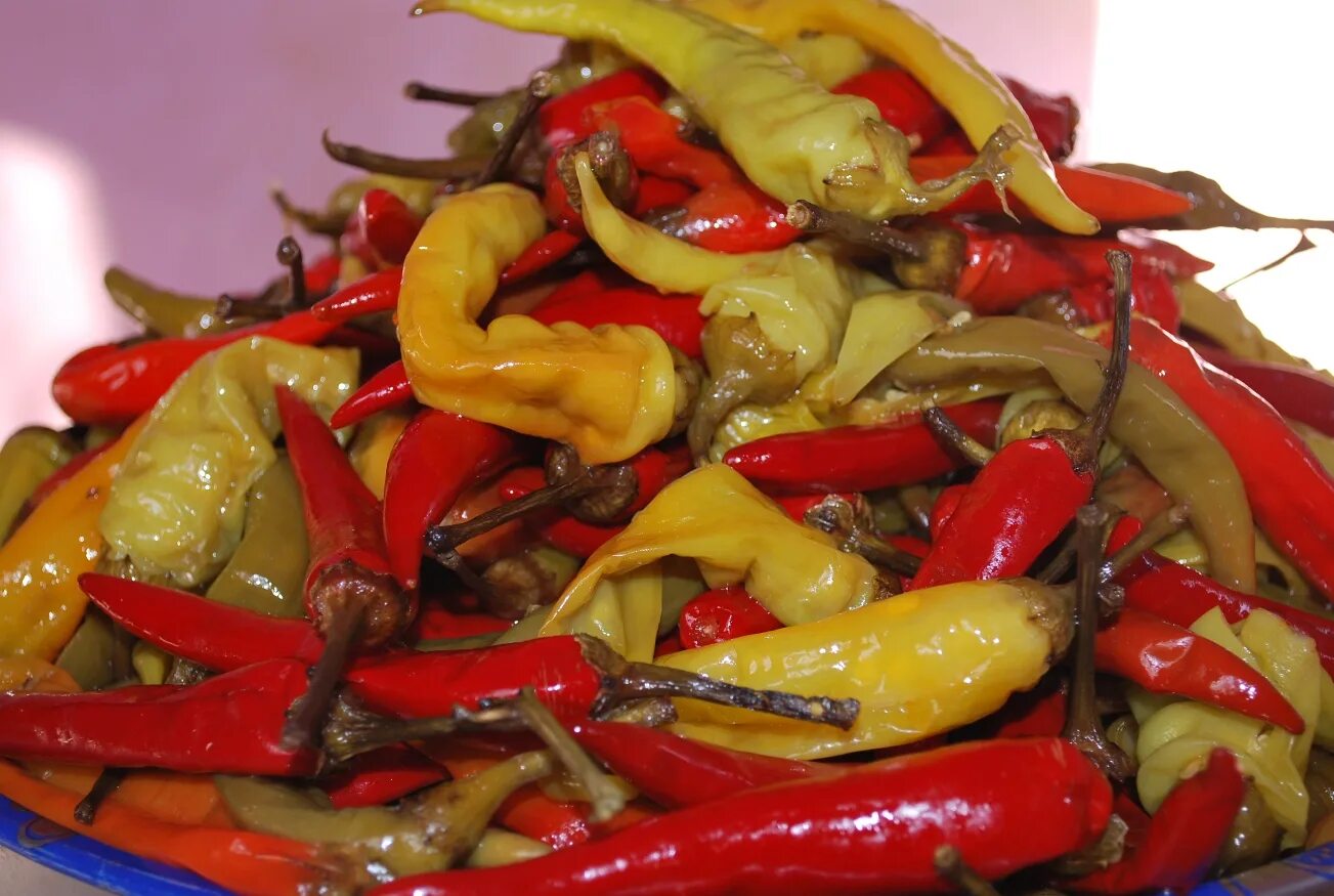 Перцем рецепт с фото в домашних MARINATED PEPPERS Georgian Recipes