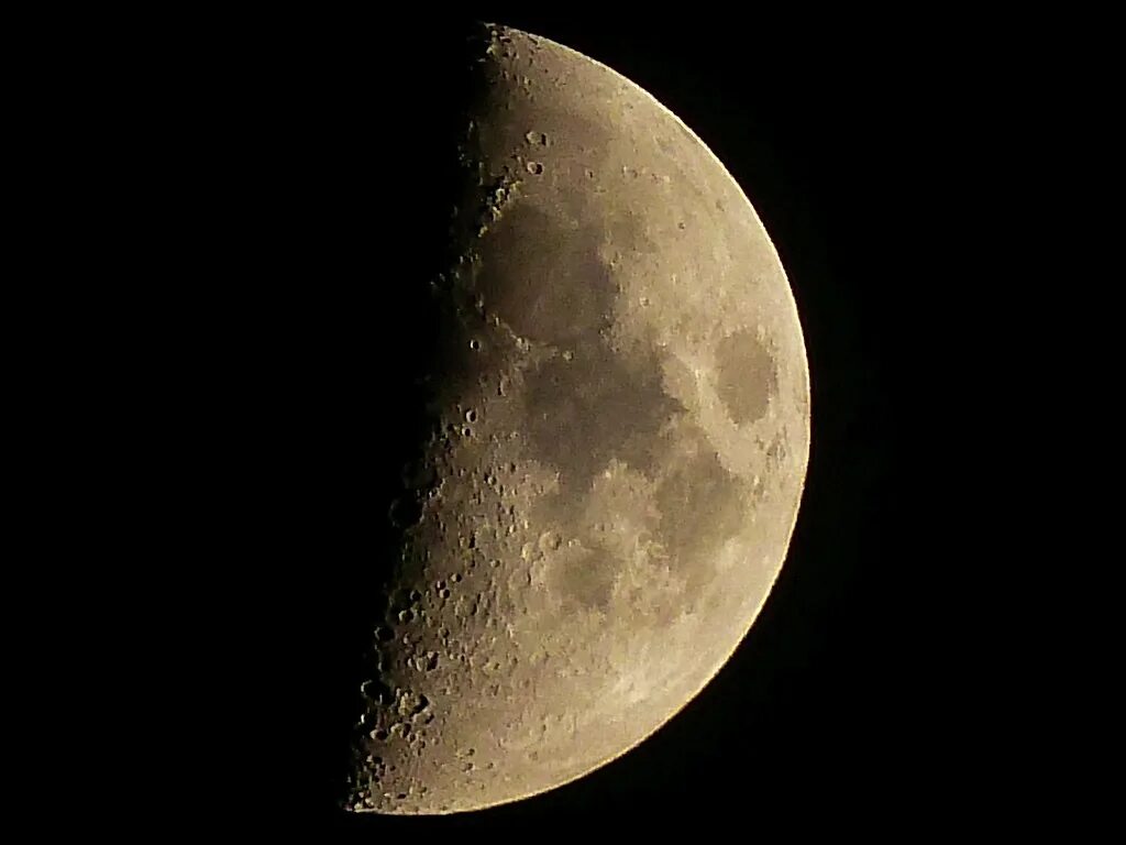 Первая четверть луны фото P1090015 Moonrise bratispixl Flickr