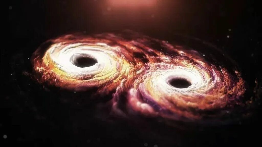 Первая фото черной дыры Scientists 'hear' shock waves from colliding black holes for first time - BBC Ne