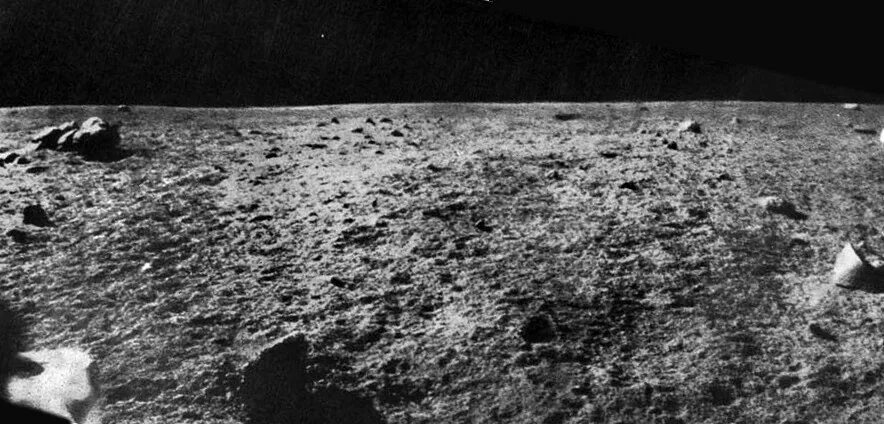 Первая фото луны The Mission of Luna 13: Christmas 1966 on the Moon Drew Ex Machina