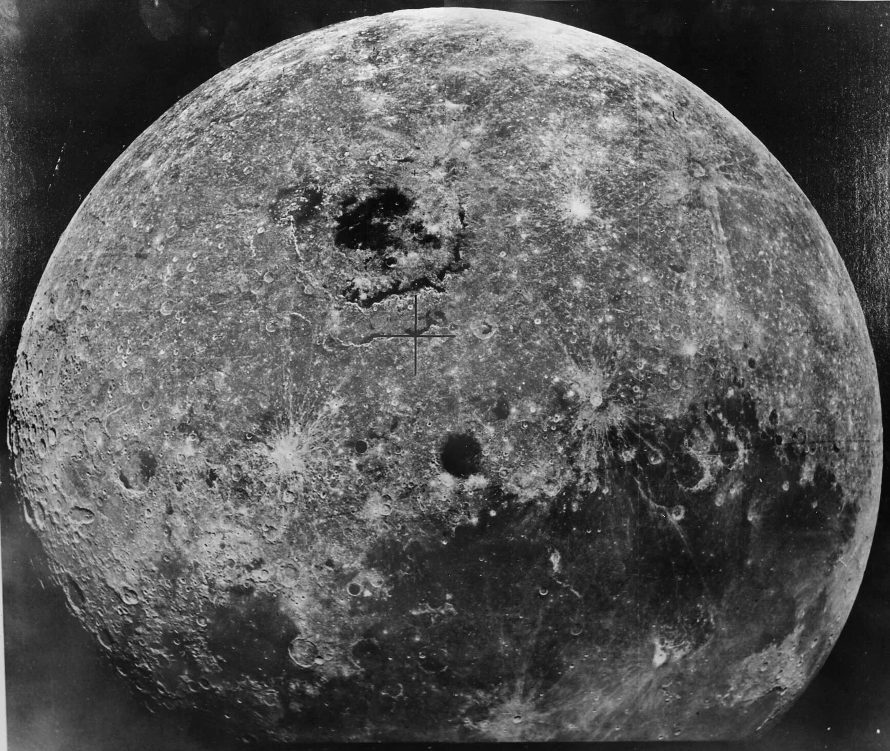 Первая фото обратной стороны луны РКК Энергия. 50 лет со дня запуска автоматической лунной станции "Зонд-8" - Ново